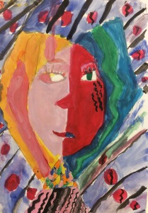"Flickan med det blixtrande ögat" av Klara