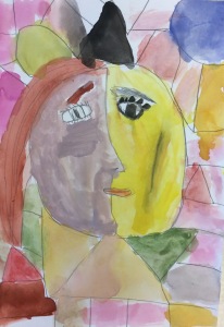 "Den ledsna damen" av Niki